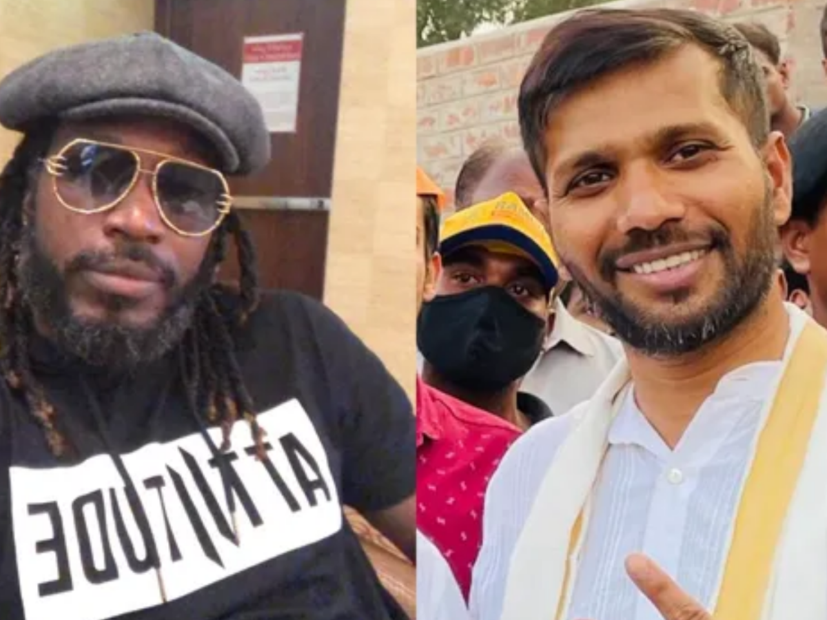 অশোক দিন্দার প্রচারে ক্রিস গেইল! সামনে এল চমকপ্রদ ভিডিও, শুরু জোর বিতর্ক 5