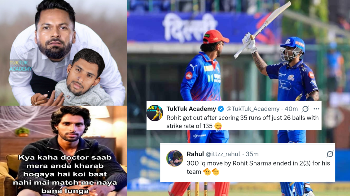 "টেস্ট খেলতে নেমেছিল সব..." দিল্লির সামনে ১৬২'তে শেষ হলো মুম্বইয়ের ব্যাটিং, সমাজ মাধ্যমে চর্চা শুরু !! 1