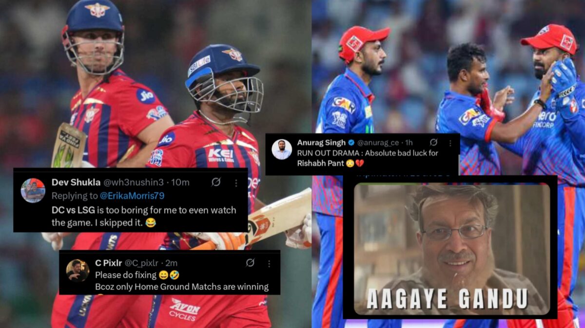 "গোয়েঙ্কার টাকা বরবাদ..", ব্যাটিং বিপর্যয়ে‌ ১৫০ রানেই পৌঁছাল না LSG, পান্থদের নিয়ে কটাক্ষ নেটিজেনদের !! 1