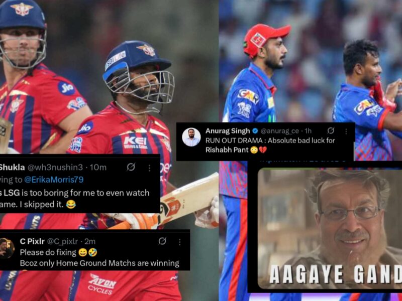 "গোয়েঙ্কার টাকা বরবাদ..", ব্যাটিং বিপর্যয়ে‌ ১৫০ রানেই পৌঁছাল না LSG, পান্থদের নিয়ে কটাক্ষ নেটিজেনদের !! 4