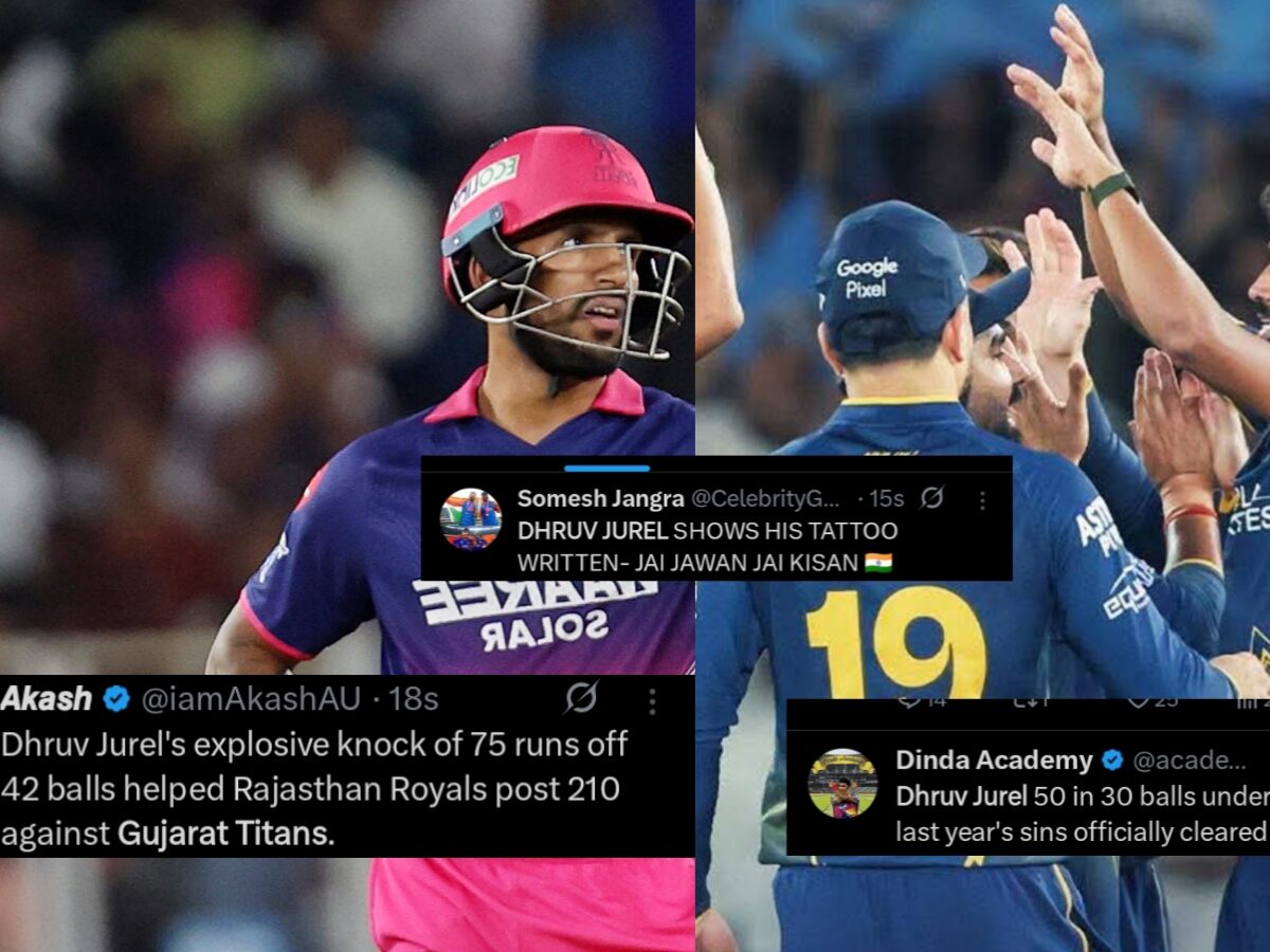 "উফ্ কাঁদিয়ে ছেড়ে দিয়েছে..", যশস্বী-জুরেলের দুরন্ত লড়াই, গুজরাটের বিপক্ষে বিশাল লক্ষ্যমাত্রা দিল রাজস্থান !! 5