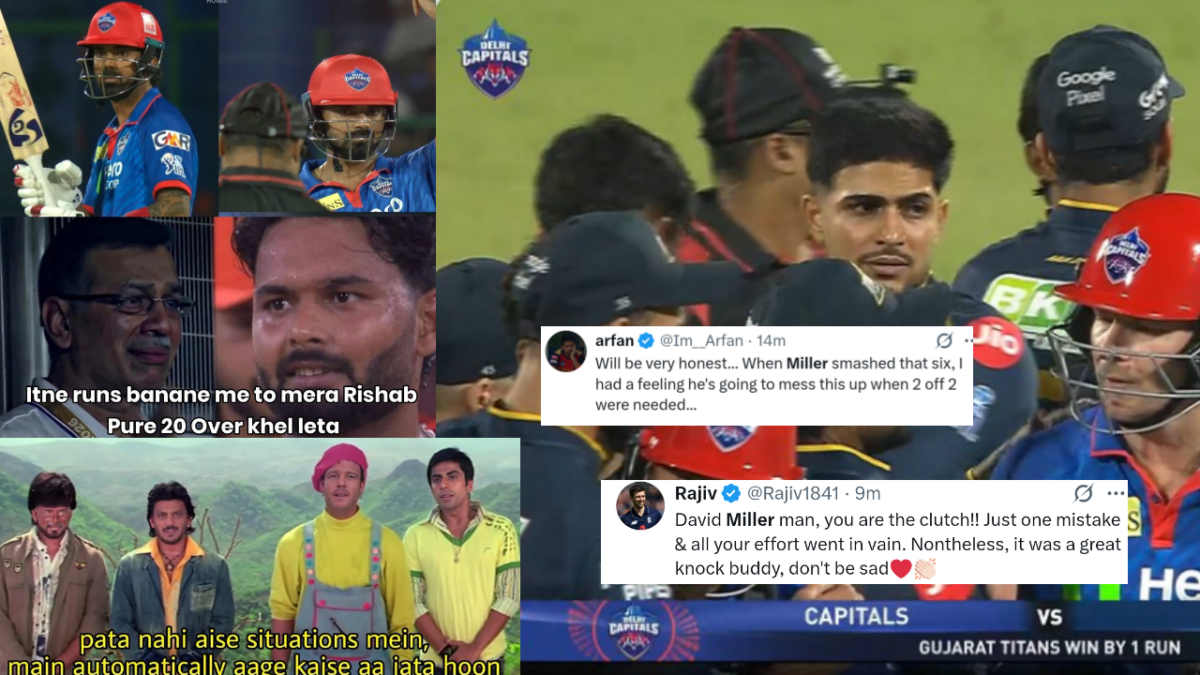 "বেশি পো#@দ পাকা হলে যা..." গুজরাটের কাছে ১ রানে হারলো দিল্লি, সমাজ মাধ্যমে চর্চা শুরু !! 1