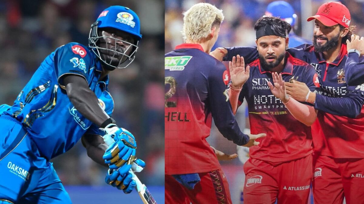 কাজে এল না রাদারফোর্ডের লড়াই, ওয়াংখেড়ের মাটিতে দাপুটে জয় RCB'এর !! 1