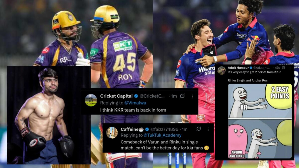 "কুম্ভকর্ণের ঘুম ভেঙেছে..", রিঙ্কু-অনুকূলের মরিয়া চেষ্টায় জয় পেল KKR, রাজস্থানের হারে উচ্ছ্বসিত ভক্তরা !! 1