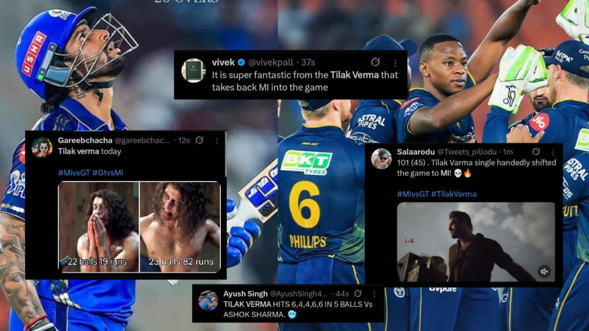 "বাপের নাম ভুলিয়ে দিয়েছে..", তিলকের বিধ্বংসী শতরানে মুম্বাইয়ের বিশাল লক্ষ্যমাত্রা, উচ্ছ্বাস ভক্তদের !! 1