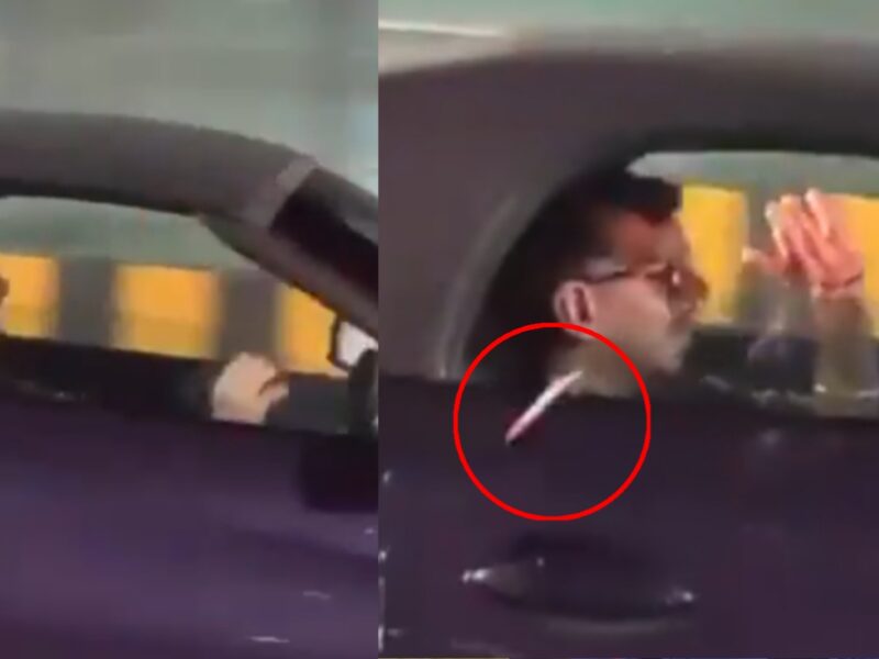 চলন্ত গাড়ি থেকে জ্বলন্ত সিগারেট ছুঁড়ে দিচ্ছেন চাহাল, তার অভদ্রতার ভিডিও চর্চায় !! 15