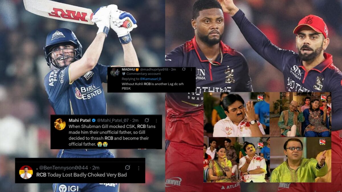 "শুটিয়ে লাল করে দিয়েছে..", গিল-বাটলারের ব্যাটে ফিকে RCB'এর দাপট, GT'এর জয়ে ভক্তদের কটাক্ষ প্রকাশ্যে !! 1