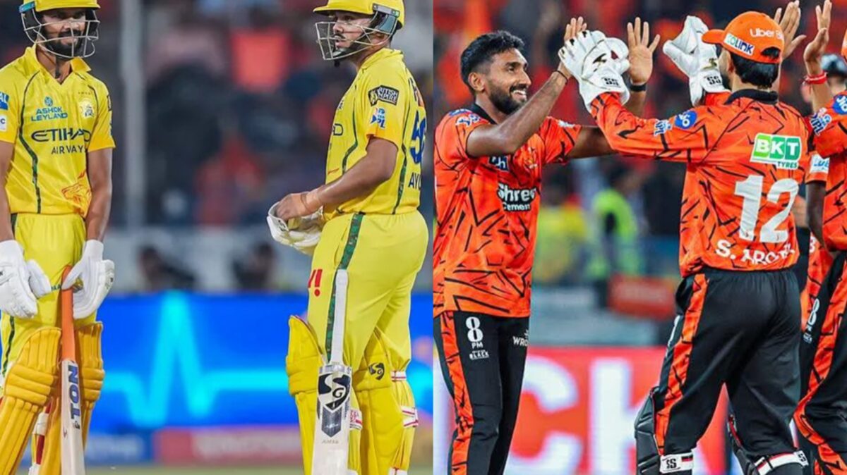 হায়দ্রাবাদের বোলিং আক্রমণে ব্যাটিং বিপর্যয় CSK'এর, ঘরের মাঠে ২ পয়েন্ট ছিনিয়ে নিল ঈশান কিষাণরা !! 1