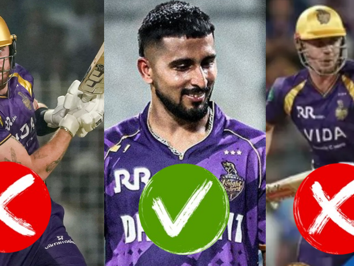 বাদ গ্রিন-অ্যালেন, রাচিন-উমরানের এন্ট্রি, প্রকাশ্যে গুজরাটের বিরুদ্ধে KKR'এর একাদশ !! 12