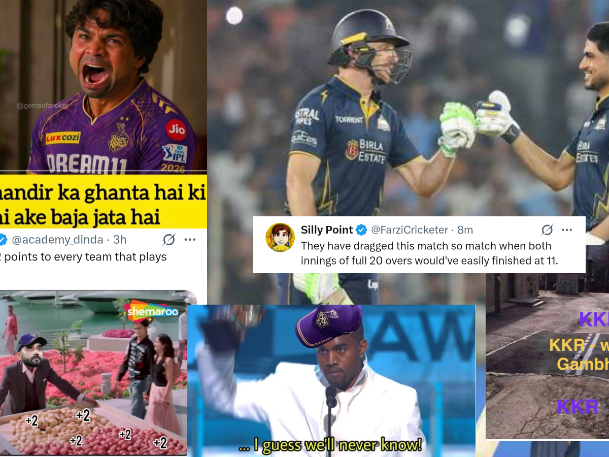 "প্যান্ট হলুদ করে ফেলেছে..." গুজরাটের বিরুদ্ধে আবারও পরাজিত KKR, সমাজ মাধ্যমে চর্চা শুরু !! 2