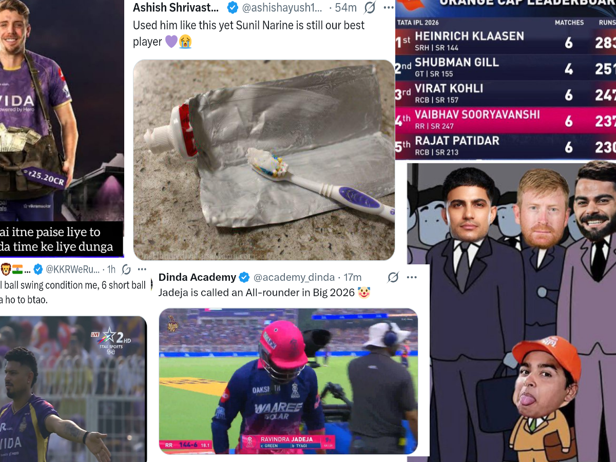 "আজকেই খাতা খোলার বিশেষ দিন..." KKR'এর সামনে ১৫৫ রানে শেষ রাজস্থানের ব্যাটিং, সমাজ মাধ্যমে চর্চা শুরু !! 21