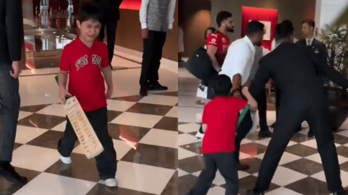 খুদে ভক্তকে অটোগ্রাফ না দিয়েই চলে গেলেন বিরাট, নিমেষে ভাইরাল ভিডিও !! 1