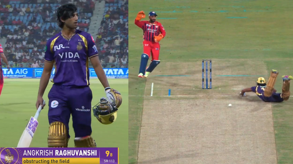 রঘুবংশীর আউট ঘিরে ঝড়! আম্পায়ারের সিদ্ধান্তে ক্ষুব্ধ কেকেআর শিবির 1