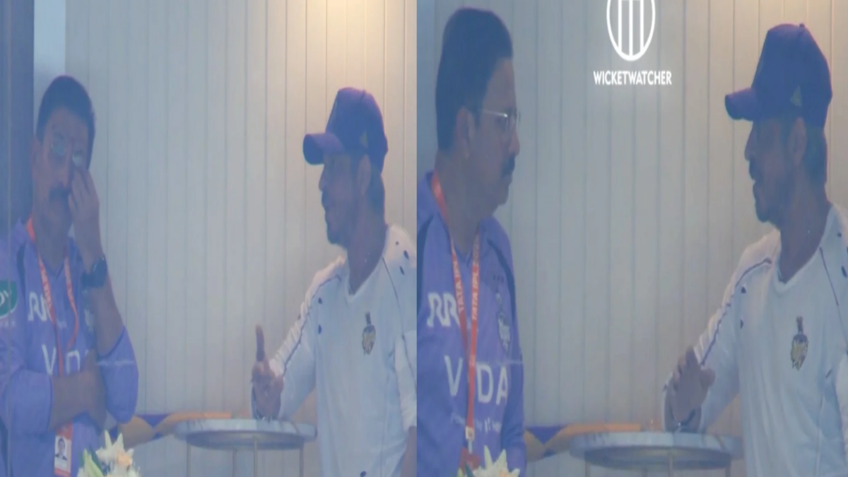 KKR-এর ব্যর্থতায় ক্ষুব্ধ শাহরুখ, মাঠেই CEO মাইসরকে নিলেন একহাত !! 1