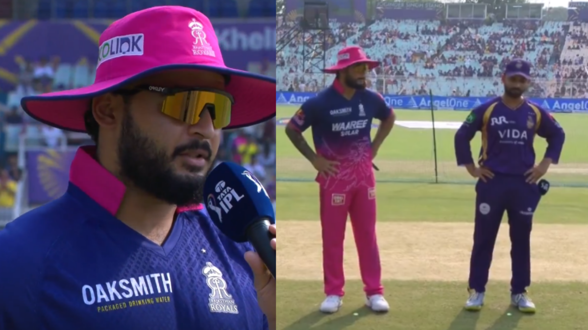 KKR vs RR IPL 2026 MATCH 28 TOSS REPORT in BENGALI: টস জিতলো রাজস্থান, পাথিরানাকে ছাড়াই মেগা ম্যাচে নামলো KKR !! 1