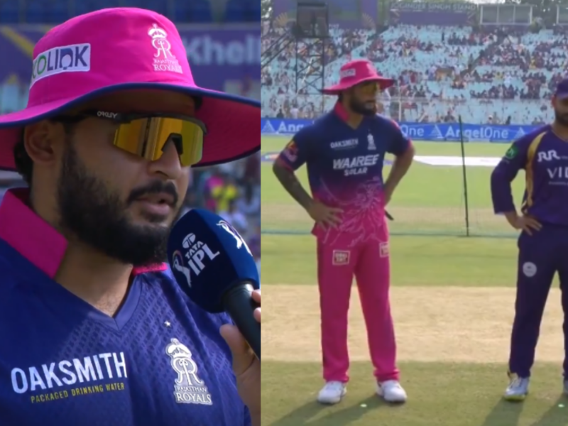 KKR vs RR IPL 2026 MATCH 28 TOSS REPORT in BENGALI: টস জিতলো রাজস্থান, পাথিরানাকে ছাড়াই মেগা ম্যাচে নামলো KKR !! 4