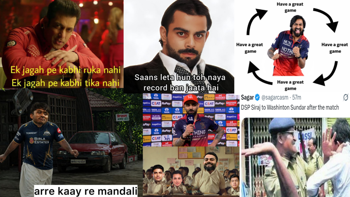 "স‍্যাটা ভেঙে দিয়েছে..." গুজরাটের বিরুদ্ধে সহজ জয় RCB'এর, সমাজ মাধ্যমে চর্চা শুরু !! 1