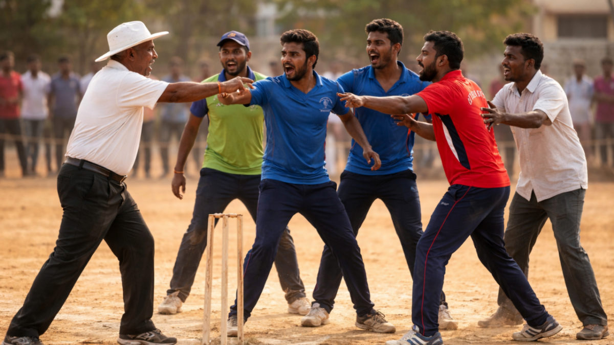 চলতি IPL এর মাঝে মর্মান্তিক ঘটনা, রান আউট বিতর্কে প্রাণ গেল আম্পায়ারের !! 1