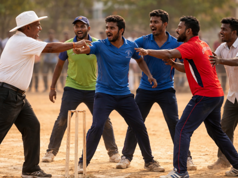 চলতি IPL এর মাঝে মর্মান্তিক ঘটনা, রান আউট বিতর্কে প্রাণ গেল আম্পায়ারের !! 11