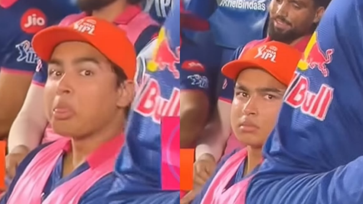 ম্যাচের মাঝেই দুষ্টুমি! বৈভব সূর্যবংশীর জিভ বার করা কাণ্ড ভাইরাল 1