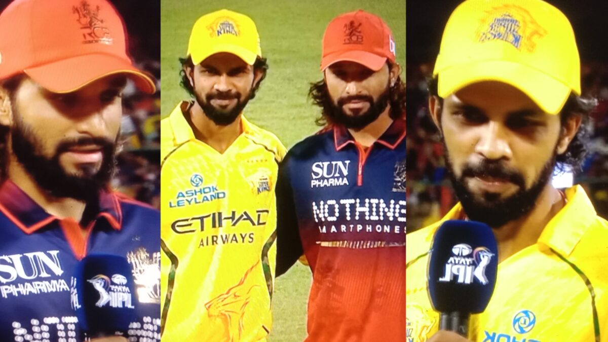 RCB vs CSK TOSS REPORT: টসে জিতল চেন্নাই, একাদশে ধোনিকে নিয়ে বড়ো সিদ্ধান্ত রুতুরাজের !! 1