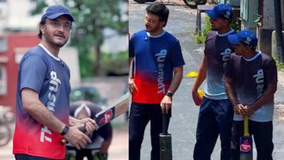 IPL'এর মধ্যেই ব্যাট হাতে ফিরলেন সৌরভ, সেঞ্চুরি হাঁকিয়ে হ‌ইচ‌ই ফেলে দিলেন মহারাজ !! 1