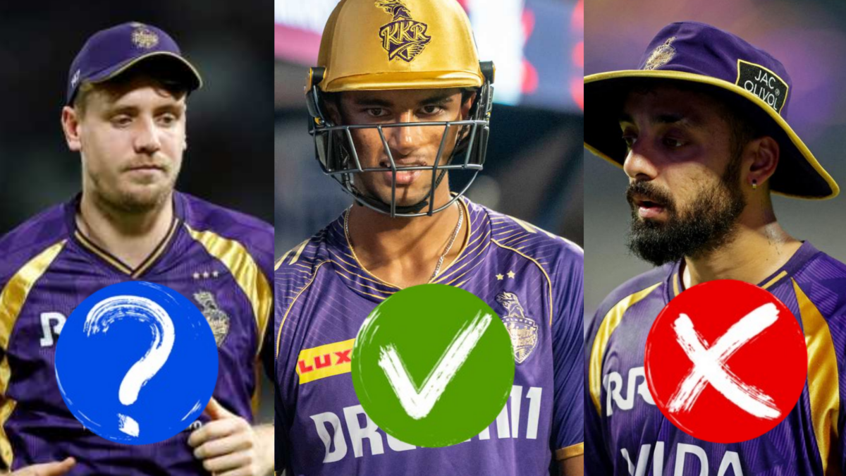 বাদ বরুণ, অনিশ্চিত গ্রিন, প্রকাশ্যে RCB-এর সামনে KKR দলের একাদশ !! 1