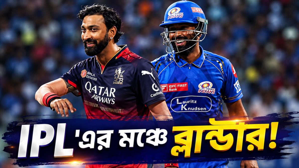 IPL'এর মঞ্চে 'ব্লান্ডার', ভুল পান্ডিয়াকে কিনে চরম বিপাকে মুম্বাই পল্টন !! 1
