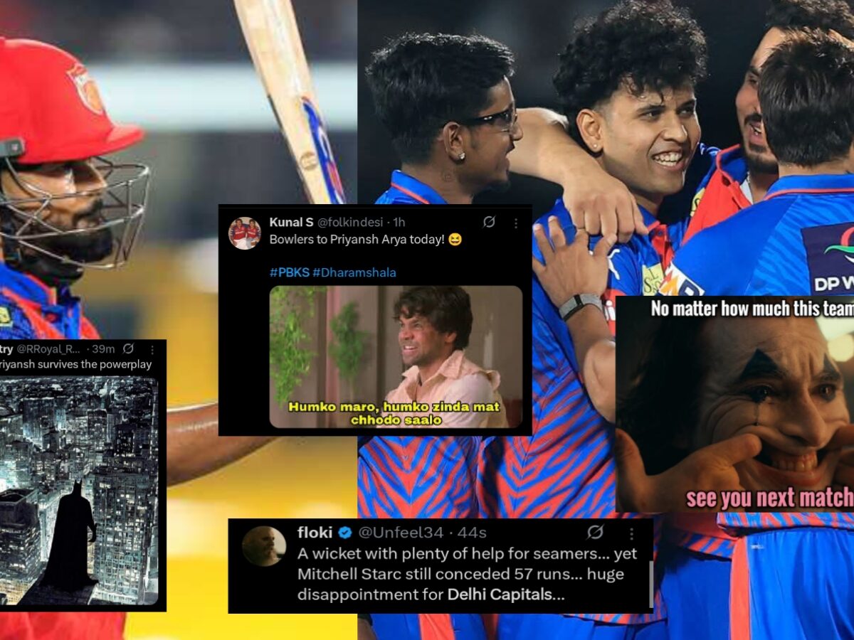 "ল্যাজে-গোবরে মাখামাখি..", প্রিয়াংশ-শ্রেয়সের ব্যাটিং'এ‌ PBKS'এর রানের পাহাড়, দিল্লি'কে নিয়ে খিল্লি ভক্তদের !! 11