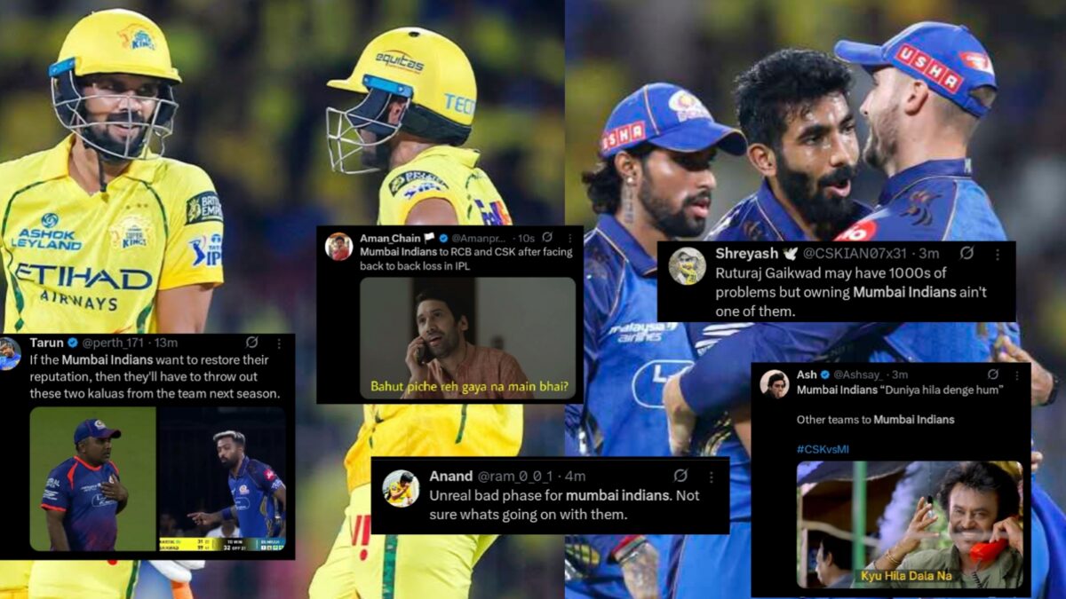 "বাপি বাড়ি যা..", রুতুরাজ-কার্তিকের ব্যাটিং'এ CSK'এর জয়, মুম্বাইয়ের কার্যত বিদায়ে ভক্তদের ক্ষোভ প্রকাশ্যে !! 1