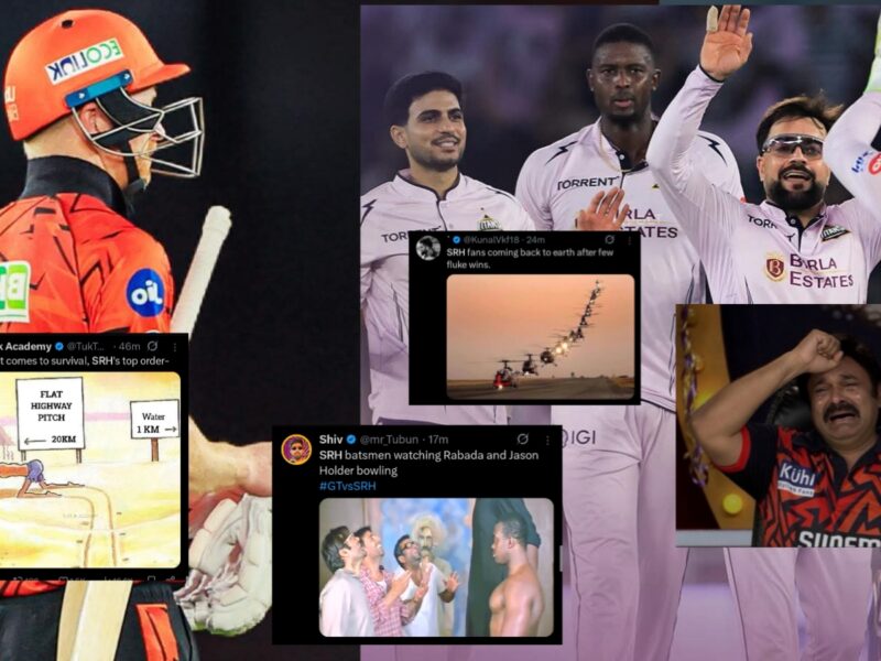 "ইজ্জতের দফারফা করল..", রাবাডা-হোল্ডারের বোলিং'এ ৮৬ রানে শেষ SRH, গুজরাট জিততেই ক্ষোভ ভক্তদের !! 6
