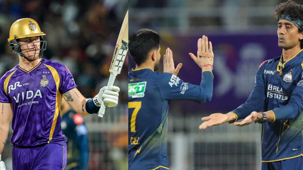 অ্যালেন-অঙ্গকৃষের দুরন্ত ব্যাটে রানের পাহাড়, প্রথম ইনিংসে চালকের আসনে নাইট বাহিনী !! 1