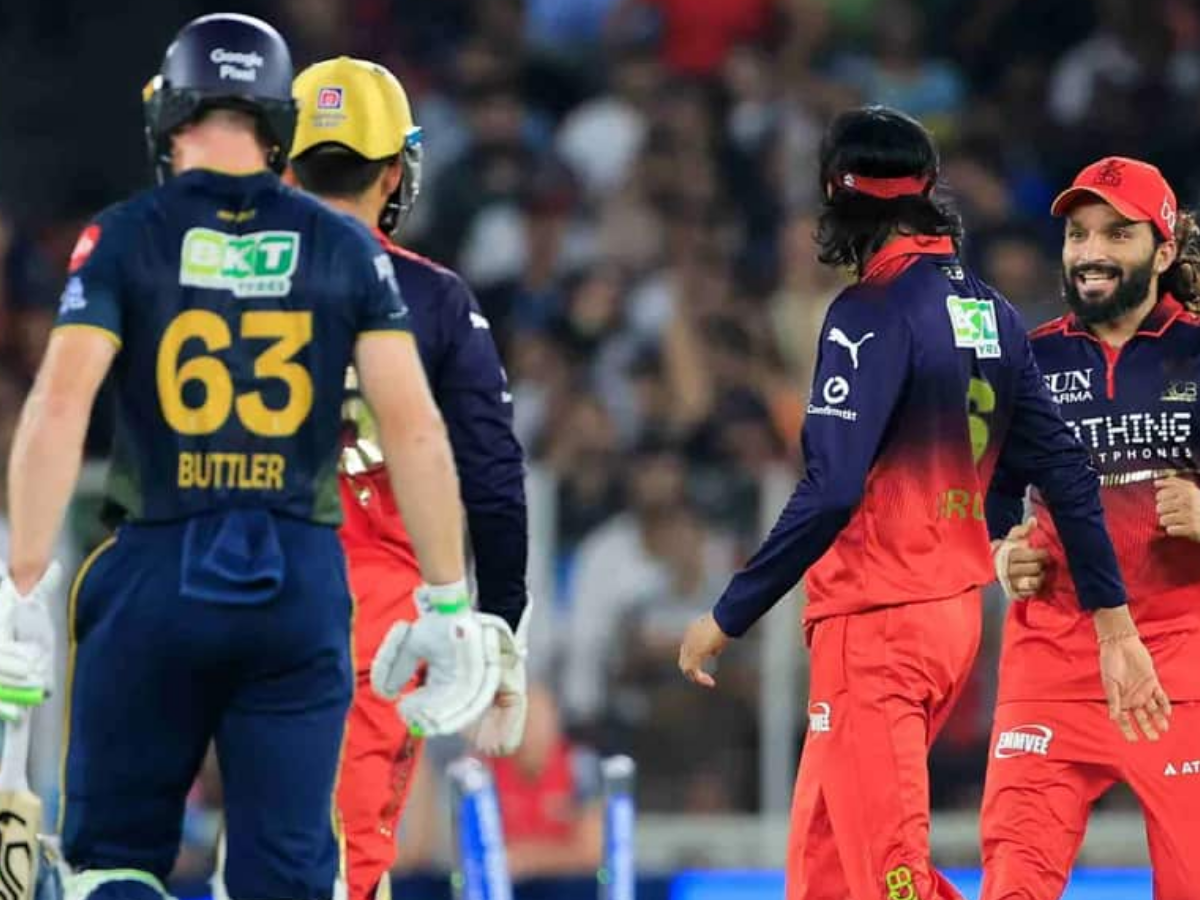 ট্রফির লড়াইয়ে RCB'র দাপট, গুজরাটকে ১৫৫ রানেই বেঁধে ফেলল ভুবনেশ্বর-হ্যাজেলউডরা !! 19