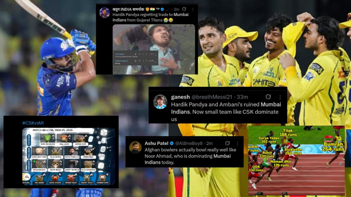 "বুক ফেটে কান্না আসছে..", নূর-অনশুলের বোলিং দাপটে মুম্বাইয়ের ব্যাটিং বিপর্যয় অব্যাহত, তীব্র সমালোচনা ভক্তদের !! 1
