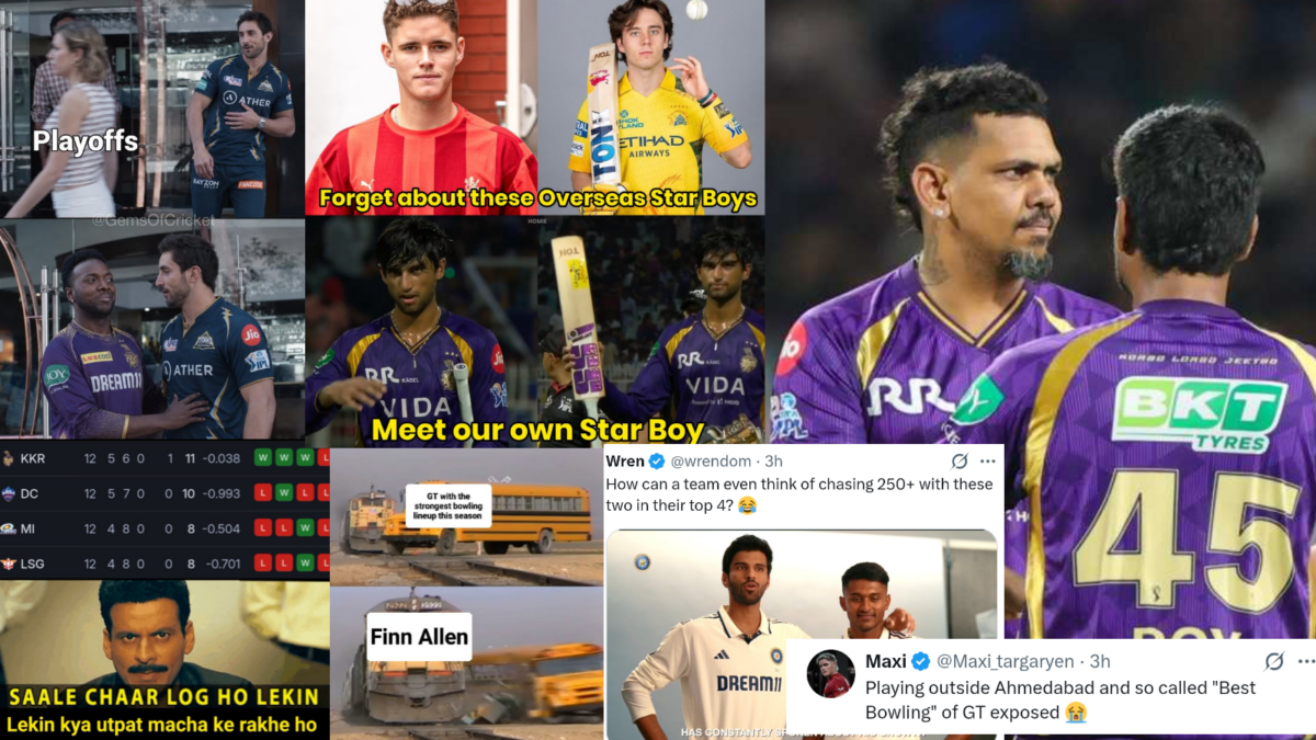 “হাতি গেল তল, মশা বলে..." বাংলার মাটিতে গুজরাটের হার, দাপুটে লড়াইয়ে ট্রেন্ডিংয়ে KKR !! 1