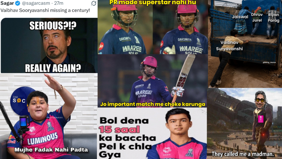 "এক বিহারী, সব পর ভারী..." বৈভবের তান্ডবে GT'এর সামনে ২১৫ রানের টার্গেট দিলো রাজস্থান, সমাজ মাধ্যমে চর্চা শুরু !! 1