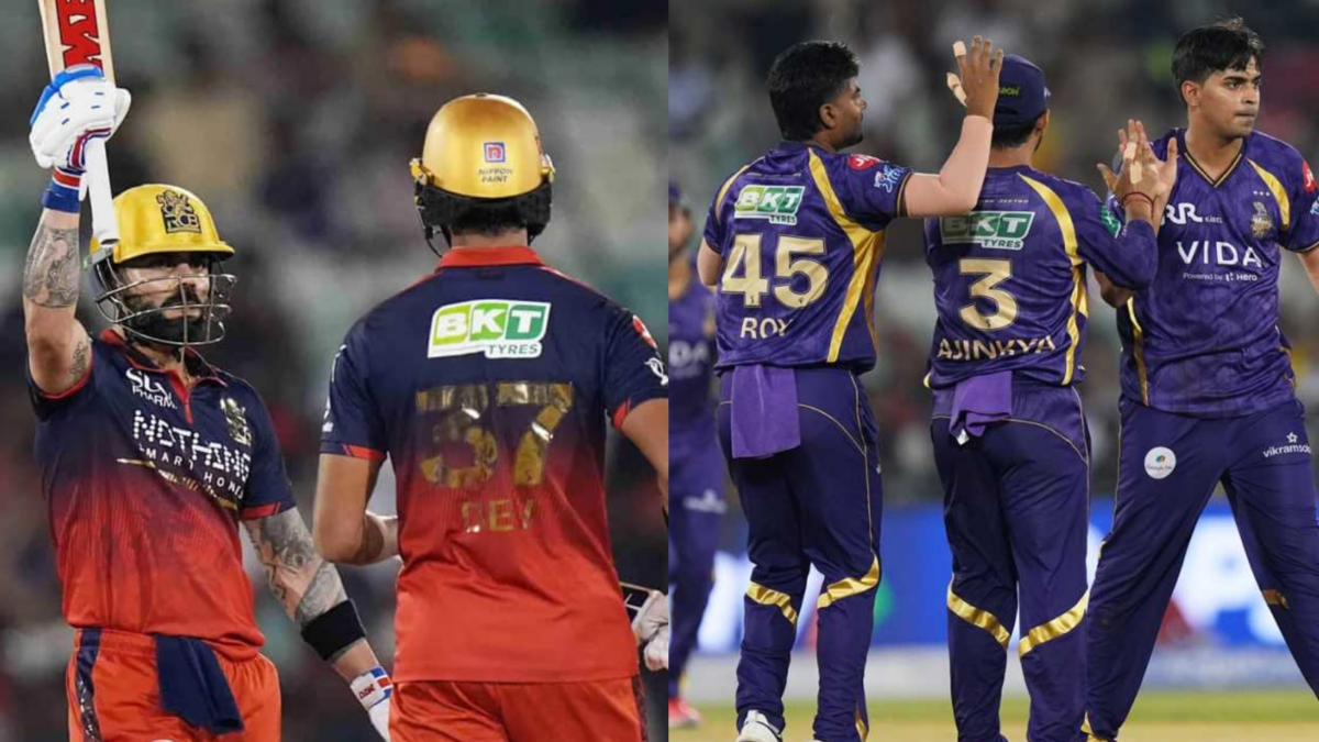 কোহলির সেঞ্চুরিতে শেষ KKR'এর স্বপ্ন, প্লে-অফ থেকে ছিটকে গেল রাহানে বাহিনী !! 1
