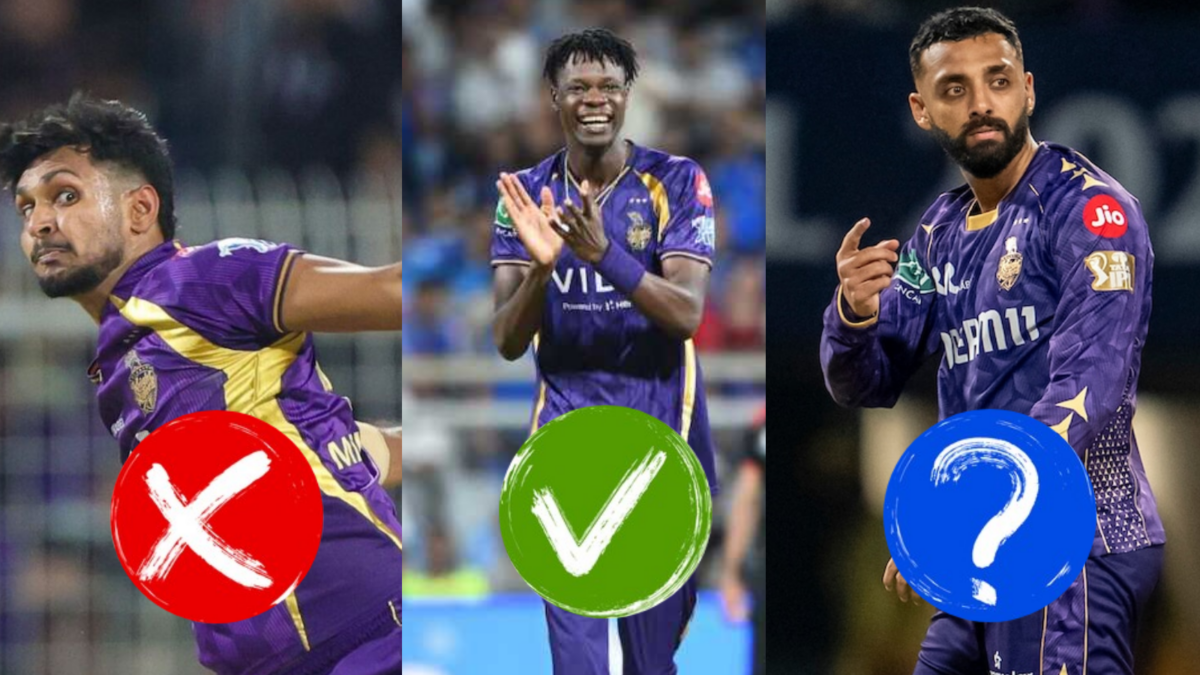 বাদ পান্ডে-পথিরানা, মুজারবানির এন্ট্রি, মুম্বইয়ের বিরুদ্ধে প্রকাশ্যে KKR একাদশ !! 1