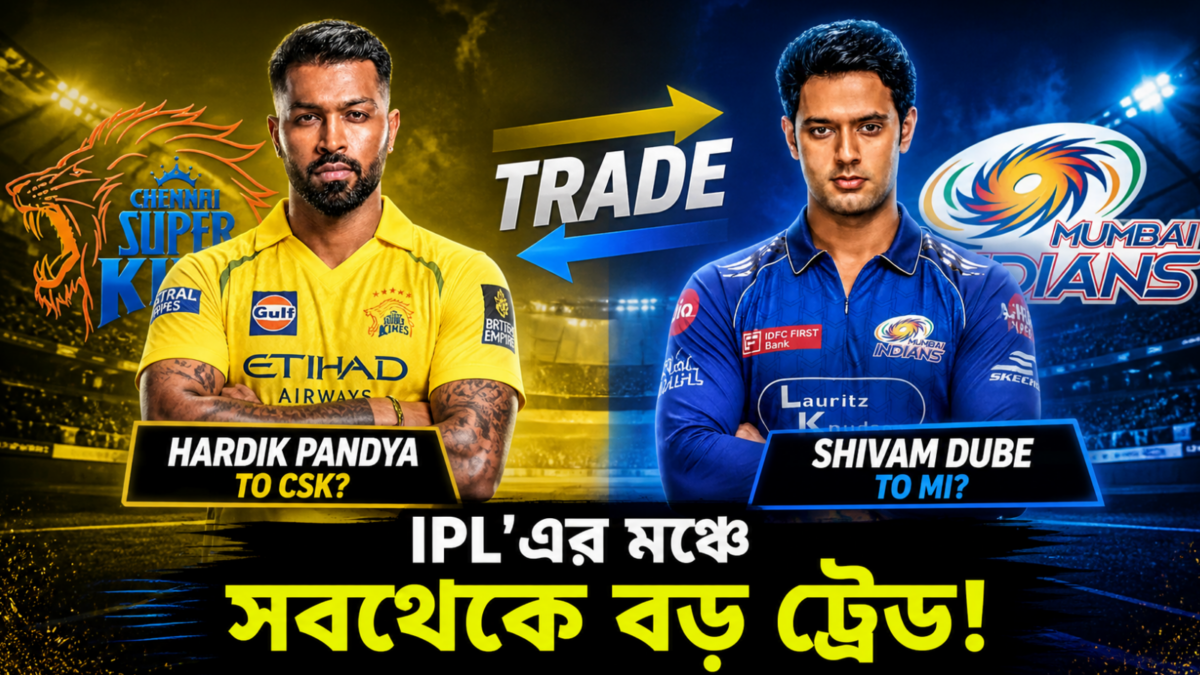 ‘কারও পৌষ মাস, তো কারও সর্বনাশ...’ হার্দিক পান্ডিয়ার বদলে কি শিবম দুবে? IPL মঞ্চে তুঙ্গে জল্পনা! 1