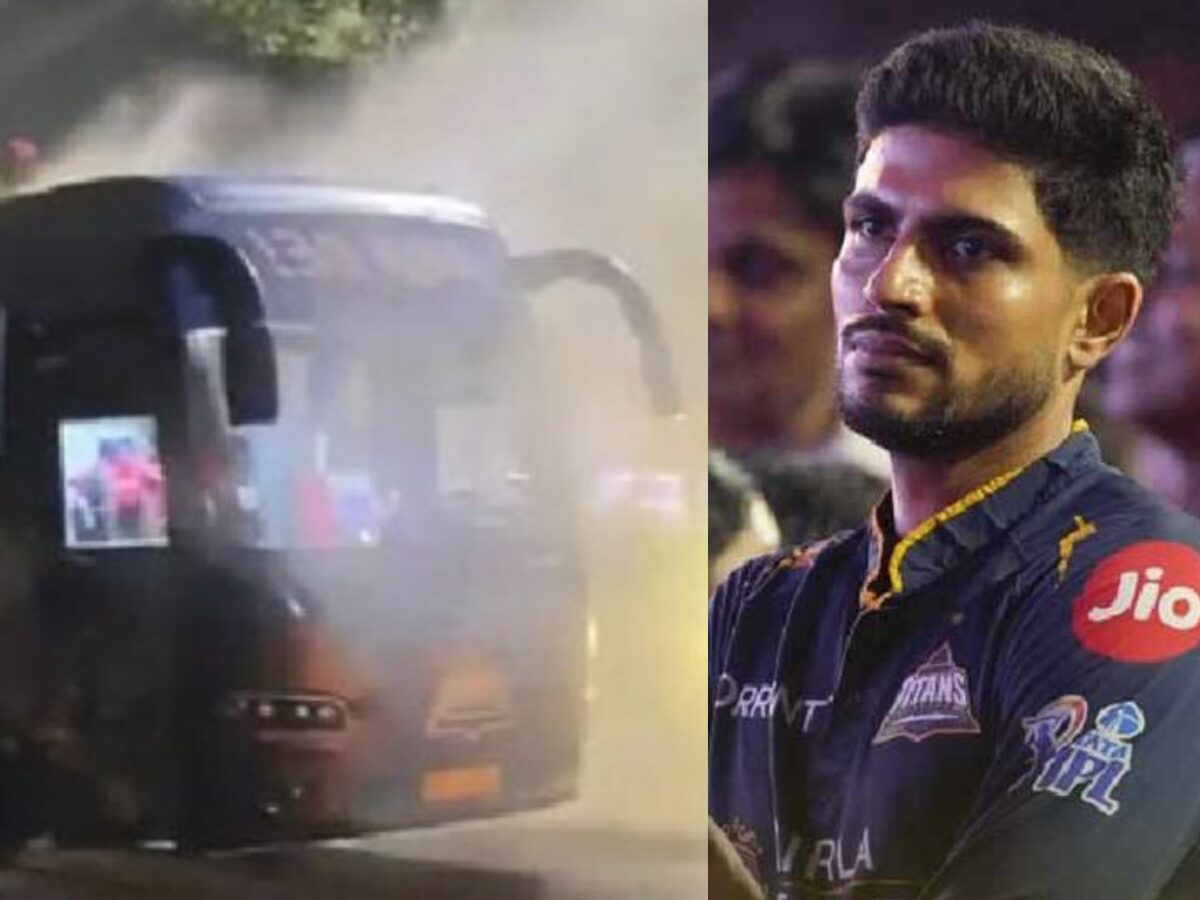 গুজরাটের টিম বাসে আগুন, ফাইনালের হারের পরেই বড়ো বিপদে গিল বাহিনী !! 10